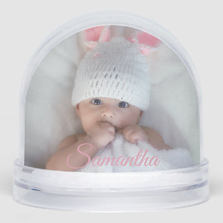 Baby snow globe christmas gift schneekugeln
