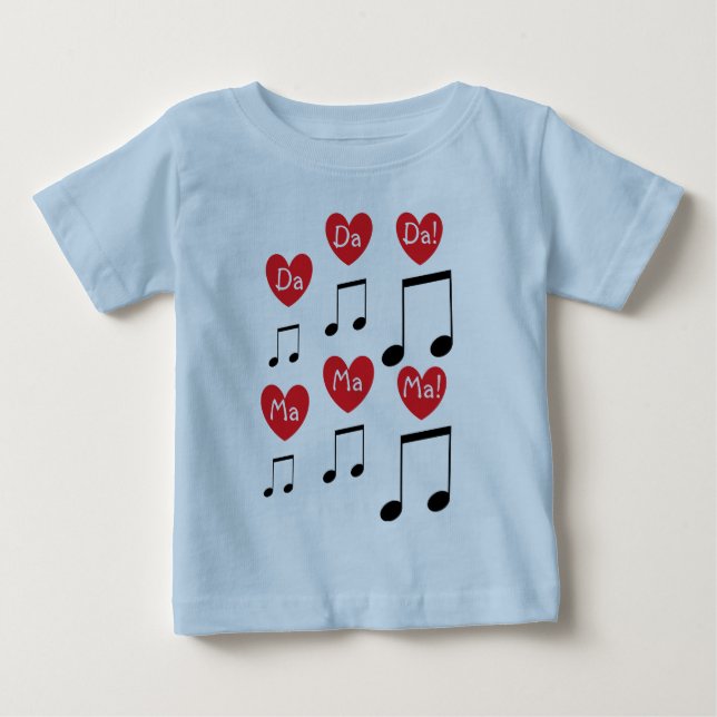 Baby Song T-shirt (Vorderseite)