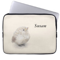 Baby Sparrow Digital Watercolor