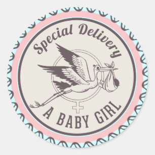 Baby Special Delivery New Geboren Sticker