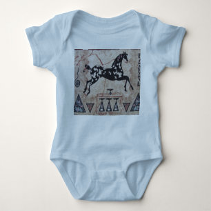 Baby-Spielanzug--Indisches Pony Baby Strampler