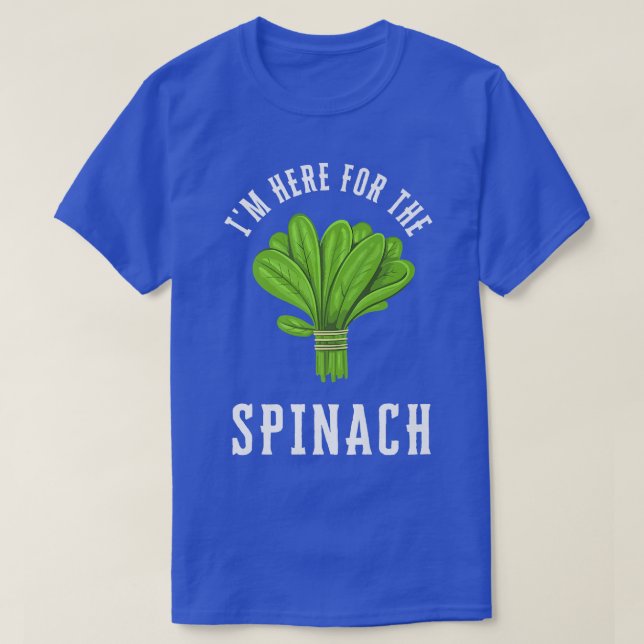 Baby Spinach Bio Spinat und Kale Vegetarian V T-Shirt (Design vorne)