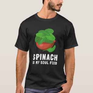 Baby-Spinat Bio-Spinat und Grünkohl vegetarisch V T-Shirt