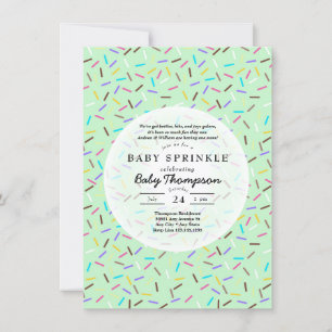 Baby Sprinkle Einladungen