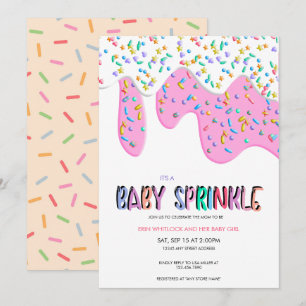 Baby Sprinkle Einladungen