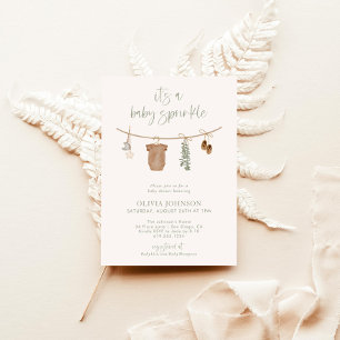 Baby Sprinkle Invite, Baby Boy Sprinkle Neutral Einladung