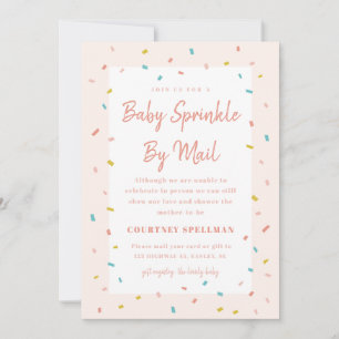 Baby Sprinkle per Posteinladung