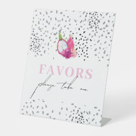 Baby Sprinkle Pitaya Dragon Fruchttisch Tafelschil Sockelschild