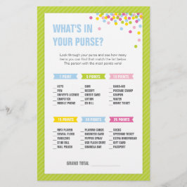 Baby Sprinkle Was ist in deinem Handspiel - Grün Briefpapier