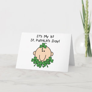 Baby-St Patrick Tageskarte Karte