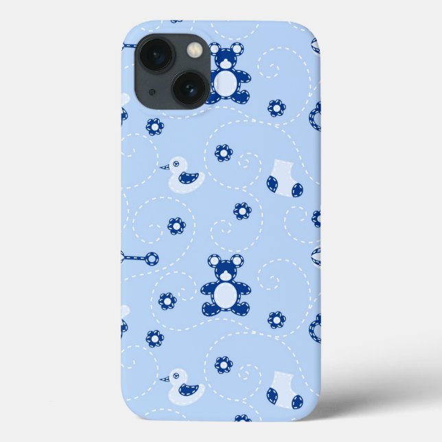 Baby-Steppdecken-Muster Case-Mate iPhone Hülle (Rückseite)