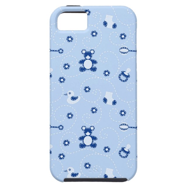 Baby-Steppdecken-Muster Case-Mate iPhone Hülle (Rückseite)