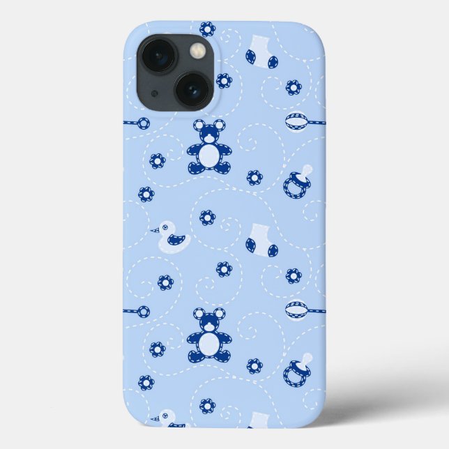 Baby-Steppdecken-Muster Case-Mate iPhone Hülle (Rückseite)