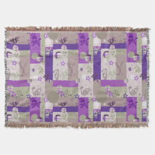 Baby-Steppdecken-Muster Decke