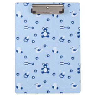 Baby-Steppdecken-Muster Klemmbrett