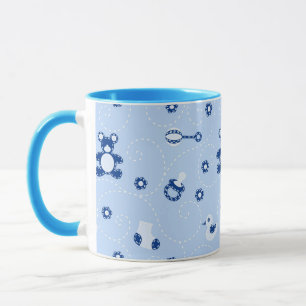 Baby-Steppdecken-Muster Tasse