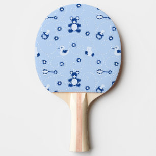 Baby-Steppdecken-Muster Tischtennis Schläger