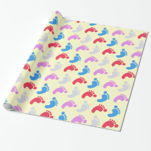 Baby Steps Geschenkpapier