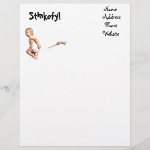 Baby Stinkefy! Briefbogen