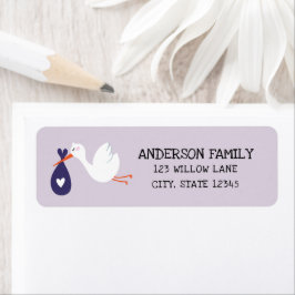 Baby Stork Rücksendeadresse