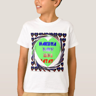 Baby strahlende Herzen Hakuna Matata Baby Kinder D T-Shirt
