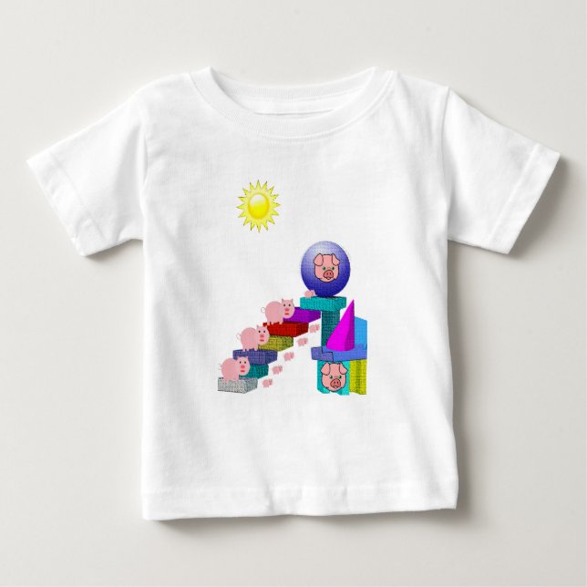 Baby Strampelanzug Baby T-shirt (Vorderseite)