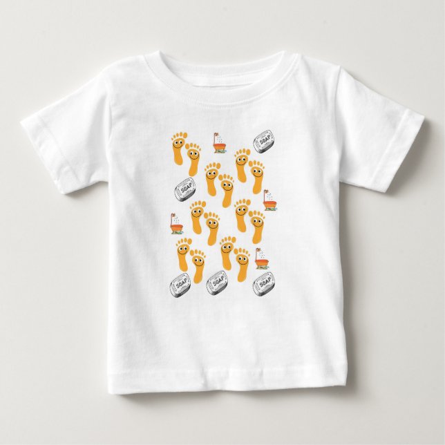 Baby Strampelanzug Baby T-shirt (Vorderseite)