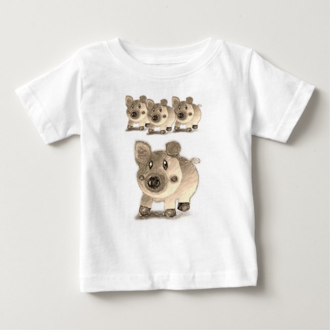 Baby Strampelanzug Baby T-shirt (Vorderseite)