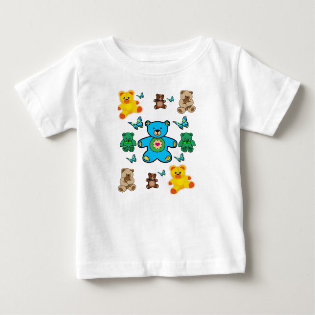 Baby Strampelanzug T-shirt (Vorderseite)