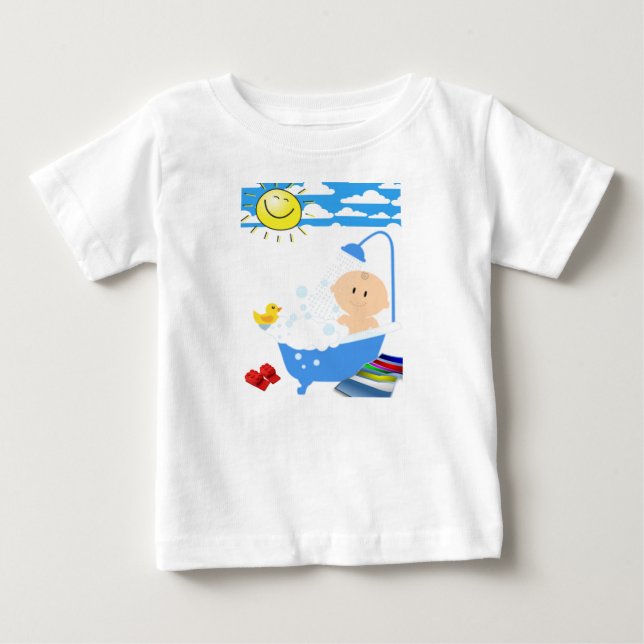 Baby Strampelanzug T-shirt (Vorderseite)