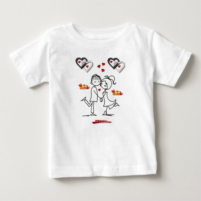 Baby Strampelanzug T-shirt (Vorderseite)