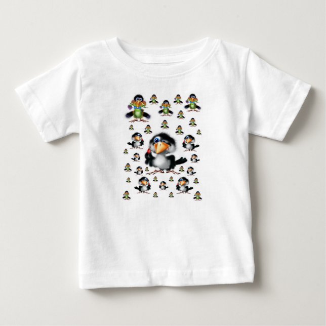 Baby Strampelanzug T-shirt (Vorderseite)