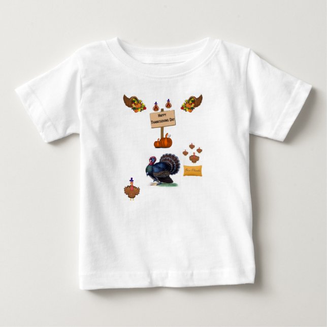 Baby Strampelanzug T-shirt (Vorderseite)