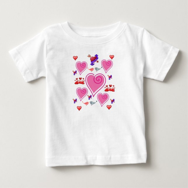 Baby Strampelanzug T-shirt (Vorderseite)
