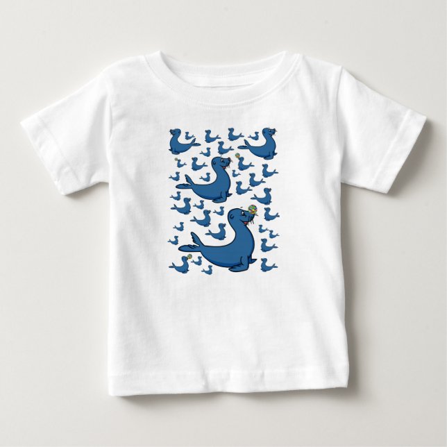 Baby Strampelanzug T-shirt (Vorderseite)