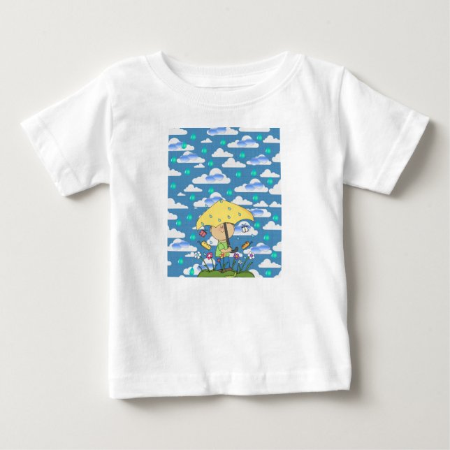 Baby Strampelanzug T-shirt (Vorderseite)