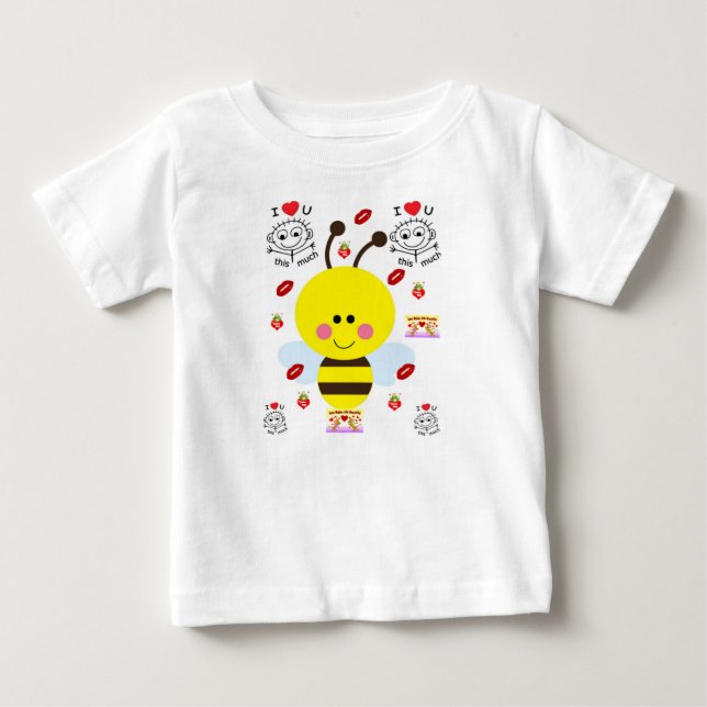 Baby Strampelanzug T-shirt (Vorderseite)