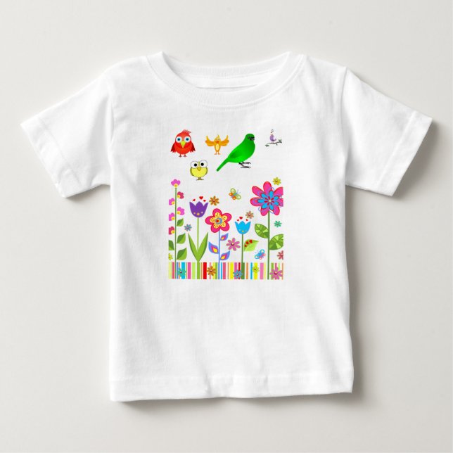 Baby Strampelanzug T-shirt (Vorderseite)