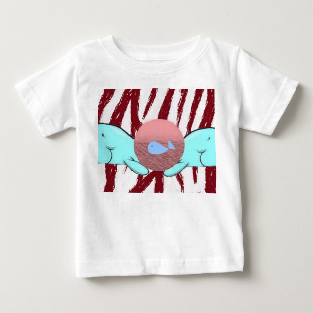 Baby Strampelanzug T-shirt (Vorderseite)