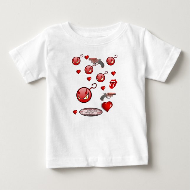 Baby Strampelanzug T-shirt (Vorderseite)