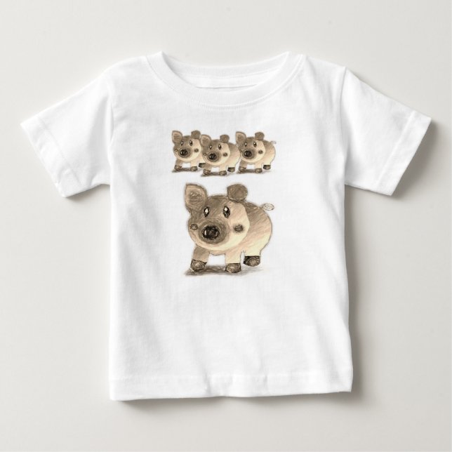 Baby Strampelanzug T-shirt (Vorderseite)