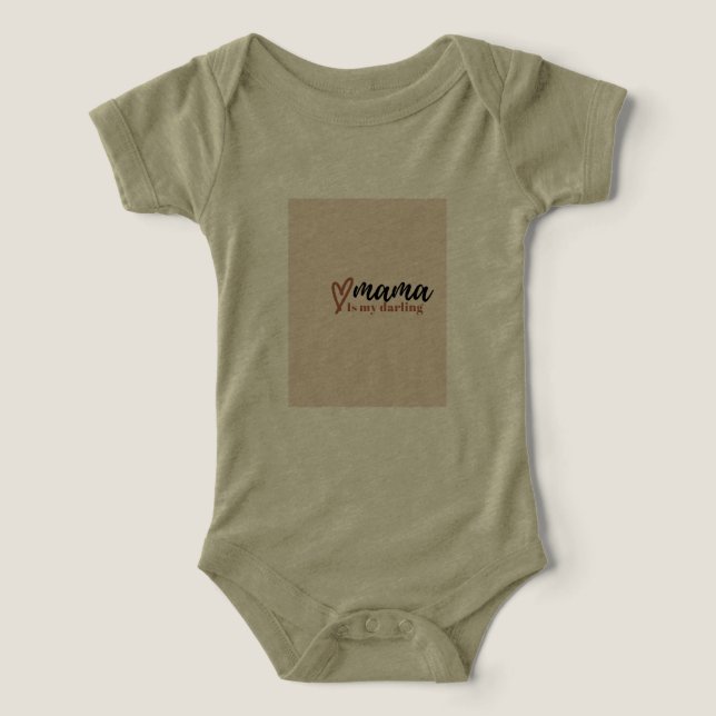 Baby-Strampler (Design Vorderseite)