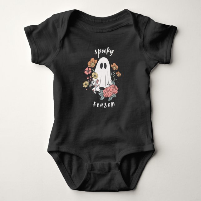 Baby Strampler Body Spooky Season (Vorderseite)
