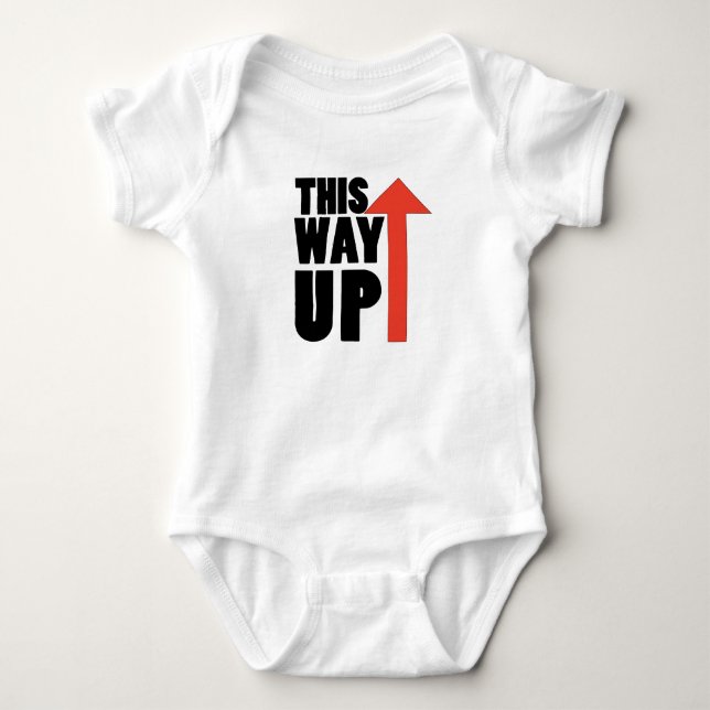 Baby Strampler - So hoch (Vorderseite)