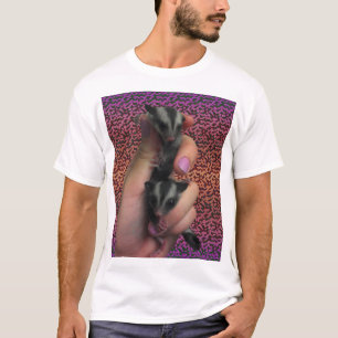 Baby Sugar Gliders mit Funky Background Shirt