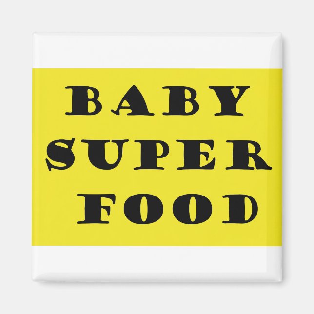 Baby Super Food Magnet (Vorne)