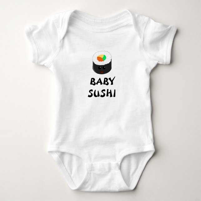 Baby Sushi Kawai Strampler (Vorderseite)