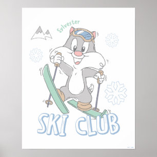 Baby SYLVESTER™ Ski Club Poster
