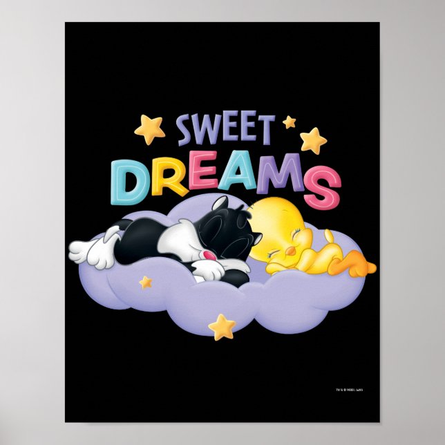 Baby Sylvester und Tweety | Sweet Dreams Poster (Vorne)