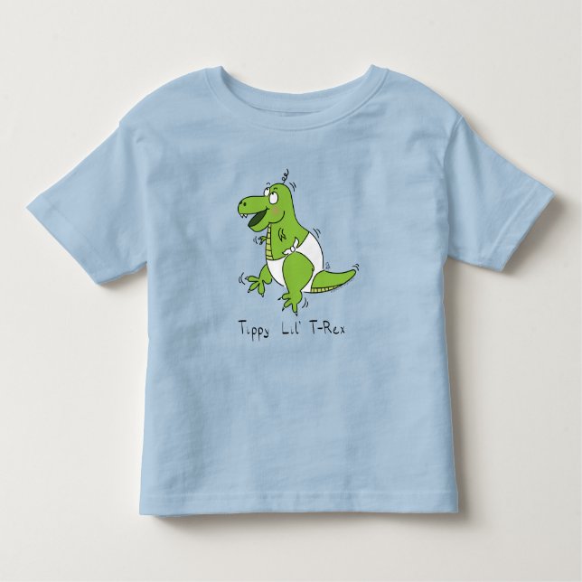 Baby T-Rex Dinosaur Dino Kids Kleinkind T-shirt (Vorderseite)